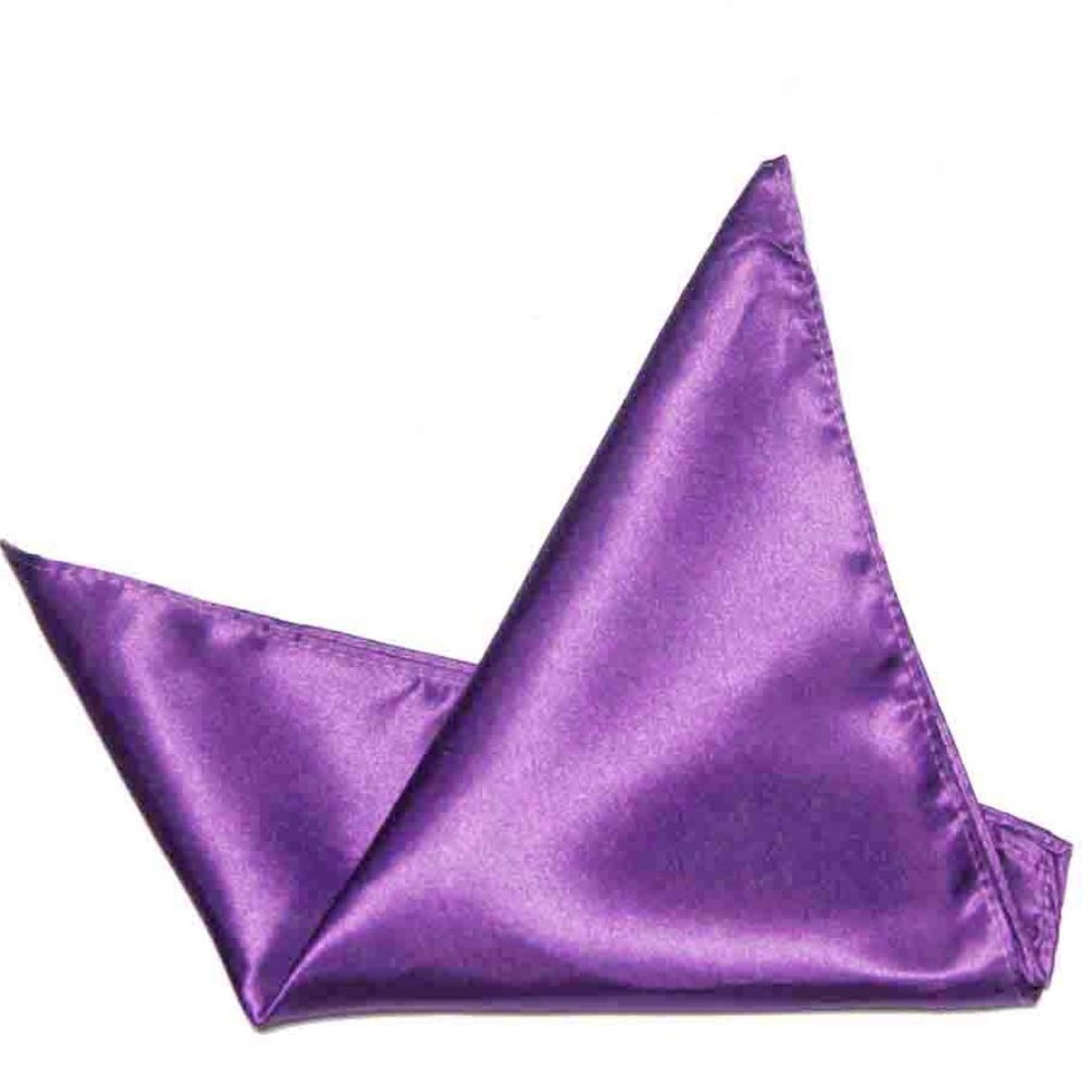 Eksel Pocket Square Purple Men's